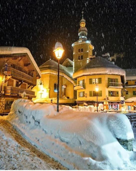 Logement A Megeve Avec Jardin Экстерьер фото