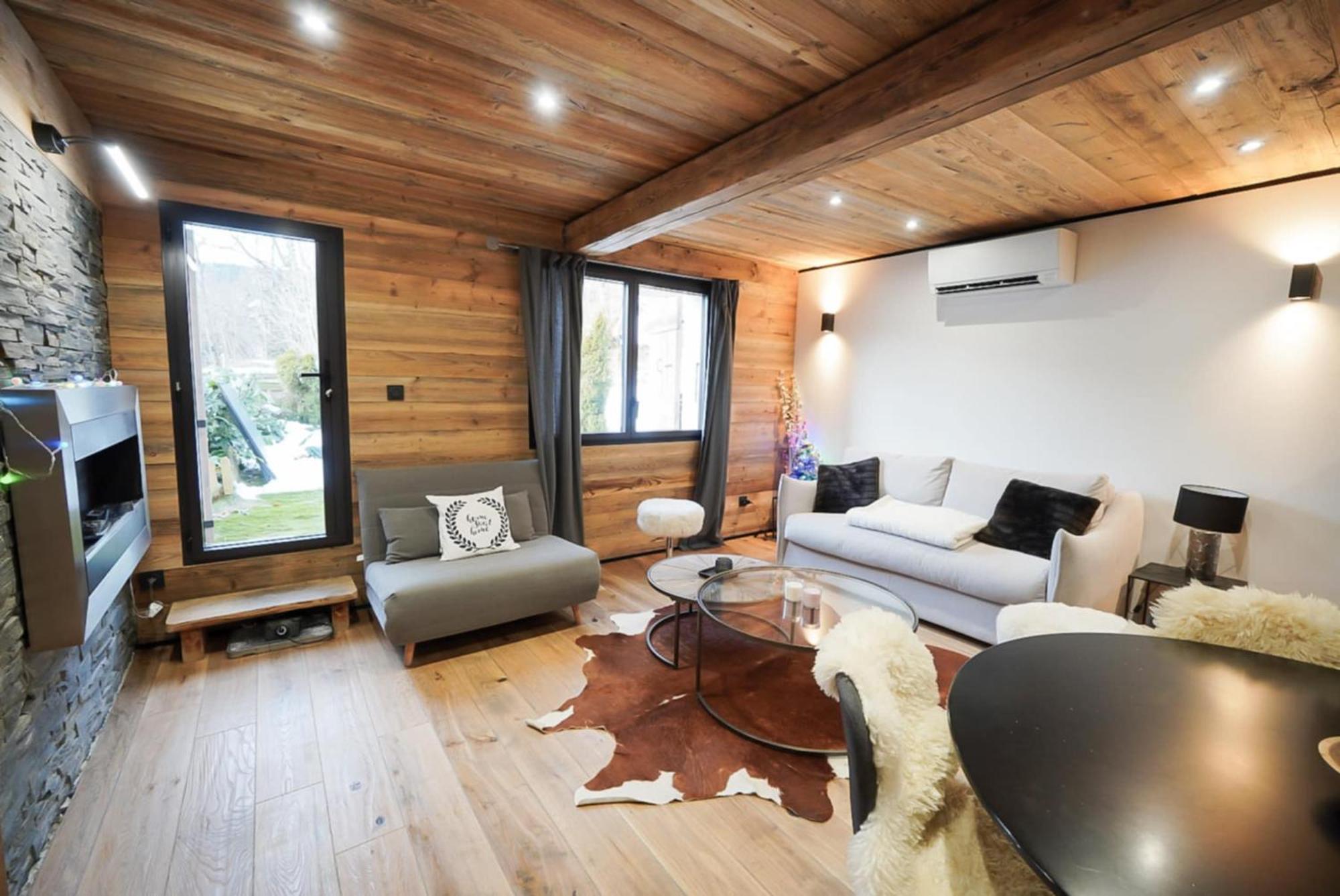 Logement A Megeve Avec Jardin Экстерьер фото