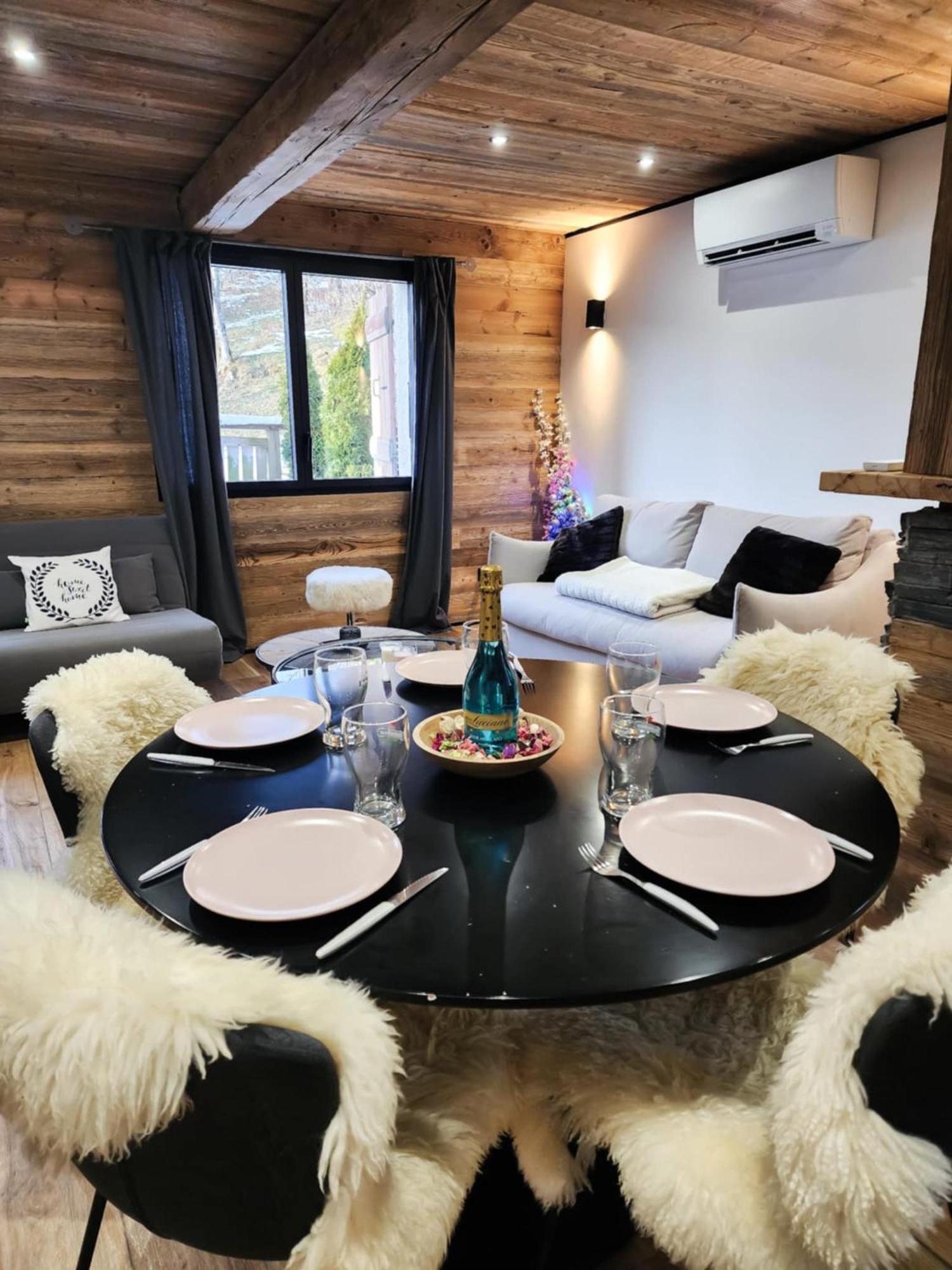 Logement A Megeve Avec Jardin Экстерьер фото
